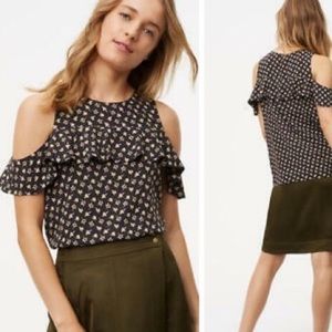 NWT Loft Off-Shoulder Blouse